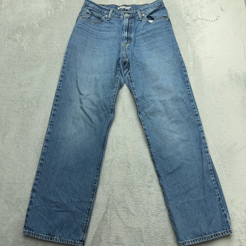 Levi's Jeans Womens 29 Blue '94 Baggy Straight Relaxed Fit Medium Wash Denim